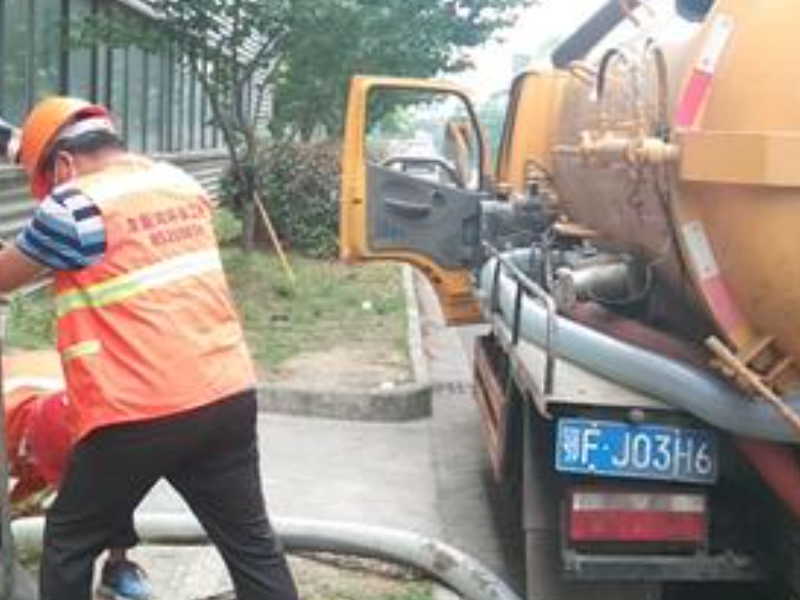 北京门头沟化粪池污水井隔油池清理高压清洗抽粪公司